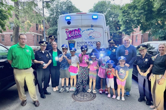 Boston Police Department Shines Light on Community Ties with Summer Flashlight Walks in South Boston