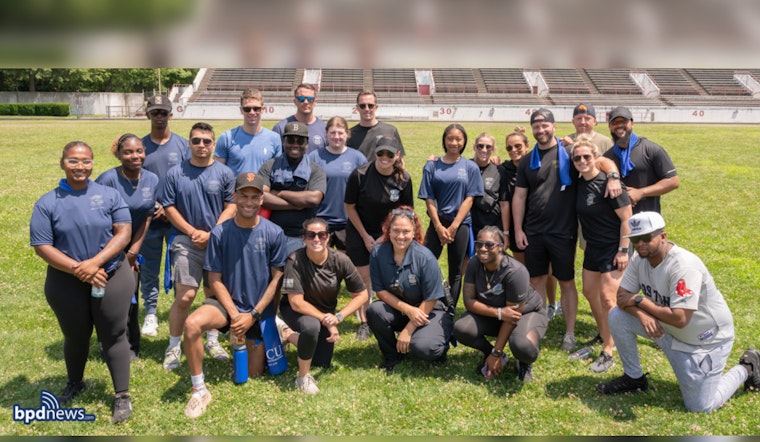 Boston Police Department Unites with Locals for a Fun-filled "Field Day Friday" at White Stadium