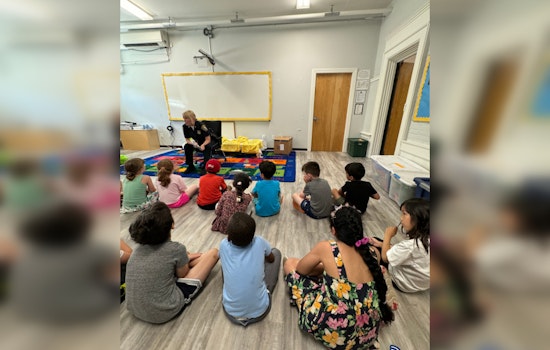 Boston Police Engage Youth at St. Columbkille Partnership School with Essential Safety Talks