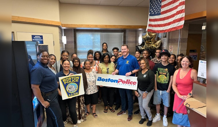Boston Police Gift Care Packages to New College Students in Community-Support Effort