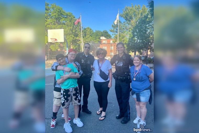 Boston Police Officers Engage in Community Building Through Basketball Tournament in Charlestown