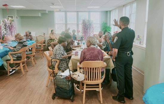 Boston Police Officers Forge Community Bonds Over Coffee at Spencer House