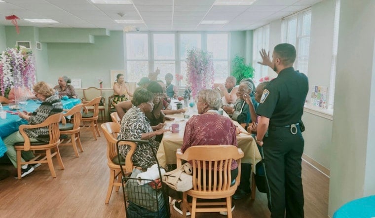Boston Police Officers Forge Community Bonds Over Coffee at Spencer House