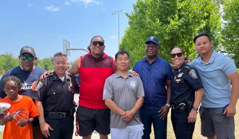 Boston Police Officers Take to the Court to Foster Unity at 'Play 4 Peace' Basketball Tournament