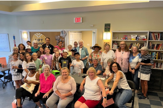 Boston Police Partner With Youth and Seniors for Intergenerational Pictionary Game in North End Community Event