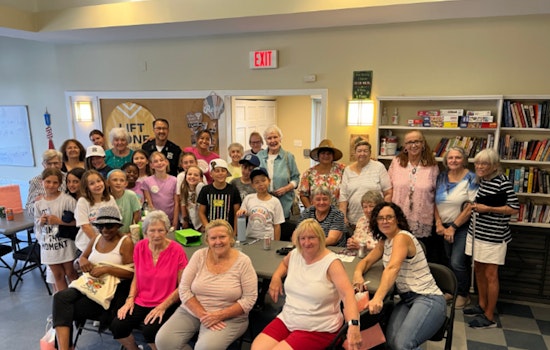 Boston Police Partner With Youth and Seniors for Intergenerational Pictionary Game in North End Community Event
