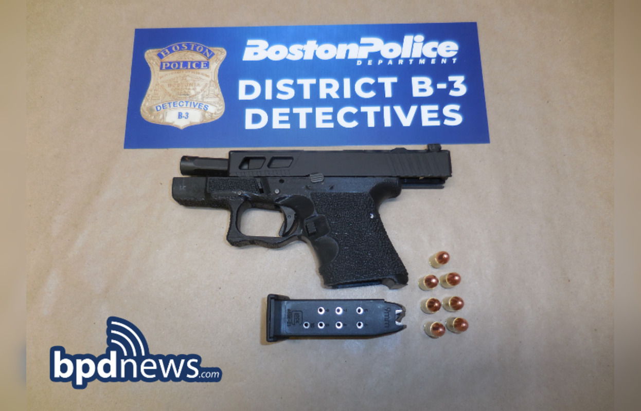 Boston Police Recover Untraceable Firearm During Traffic Stop in