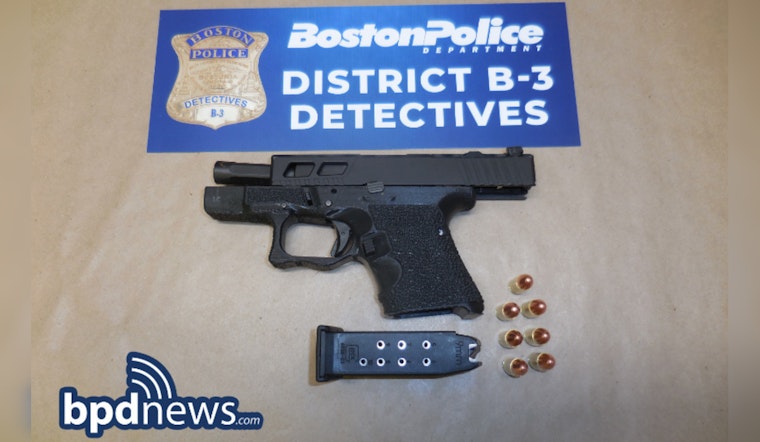 Boston Police Recover Untraceable Firearm During Traffic Stop in Dorchester, Suspect Faces Multiple Charges