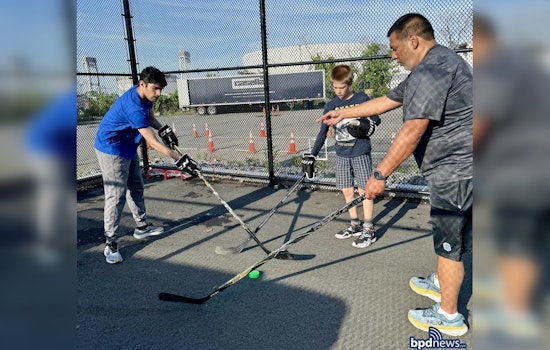 Boston Police Swap Patrol for Pucks to Engage Youth in Hockey Program