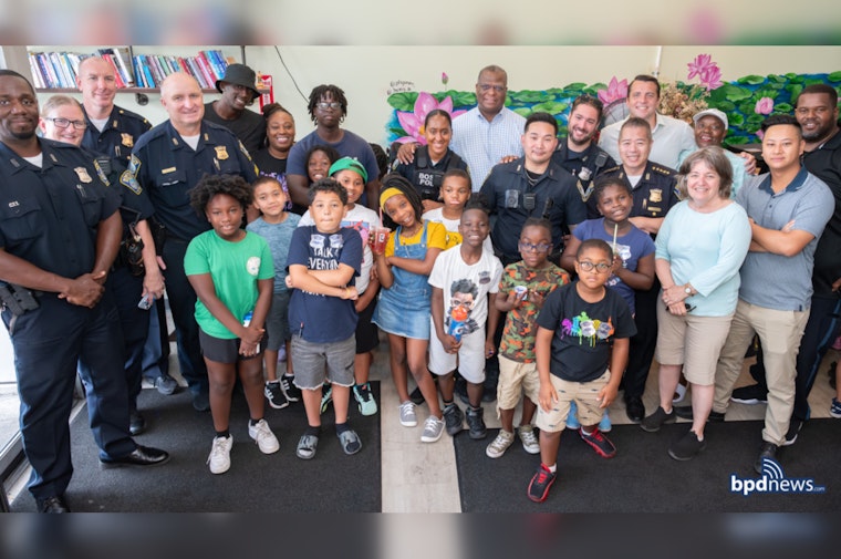 Boston Residents Brew Connections at 'Coffee with a Cop' Event in Dorchester