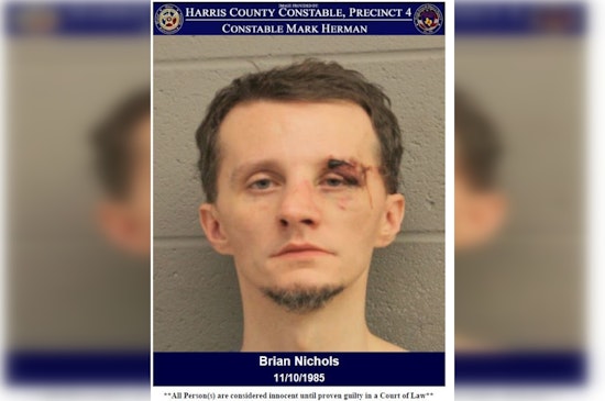 Brian Nichols Charged with Harassment of Public Servant in Harris County Incident
