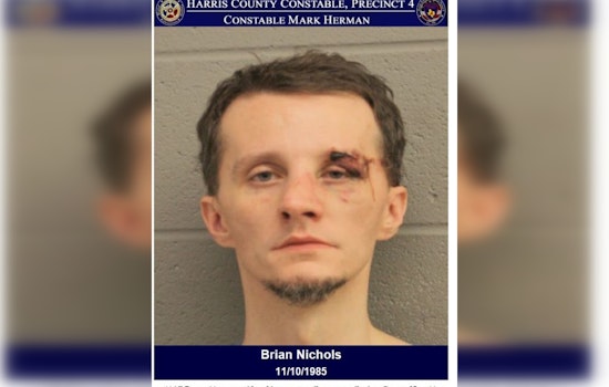 Brian Nichols Charged with Harassment of Public Servant in Harris County Incident