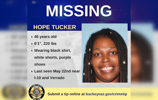 Buckeye Police Seek Urgent Public Aid in Locating Missing Woman Hope Tucker Amidst Intense Desert Search Operation