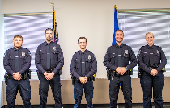 Burnsville Police Department Celebrates Promotions and Welcomes New Officers in Formal Ceremony