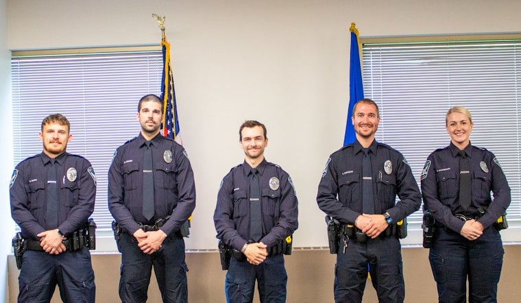 Burnsville Police Department Celebrates Promotions and Welcomes New Officers in Formal Ceremony