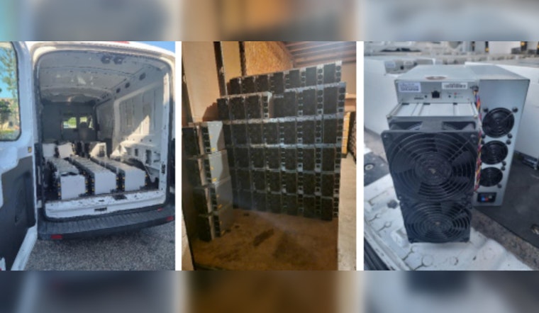 Canyon Country Man Arrested for Possession of Stolen Bitcoin-Mining Gear Worth $579K