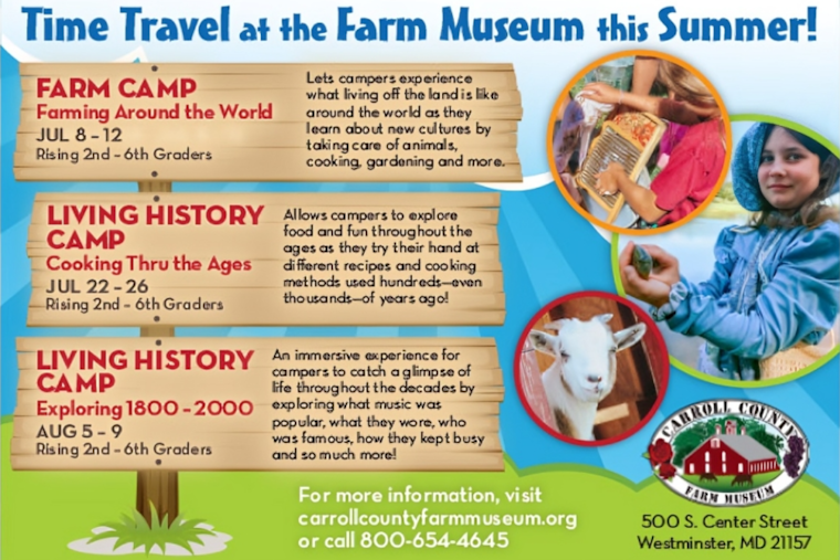 Carroll County Farm Museum Launches Interactive Summer Camp Series for Kids Focused on Farming, History, and Culture