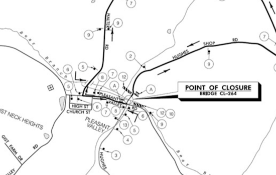 Carroll County's Hughes Shop Rd Closure Begins Due to Structure Replacement, Officials Urge Patience and Offer Detours