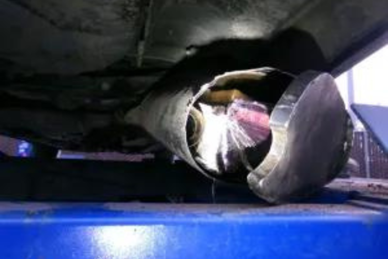 CBP Intercepts Major Drug Stash Hidden in Vehicle's Muffler at Otay Mesa Port of Entry