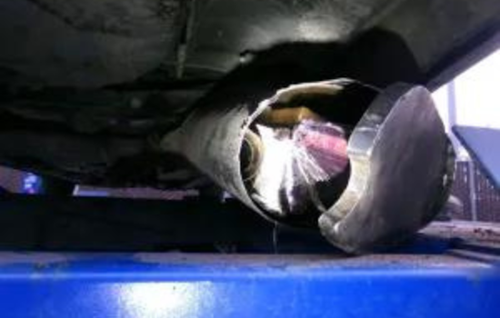 CBP Intercepts Major Drug Stash Hidden in Vehicle's Muffler at Otay Mesa Port of Entry