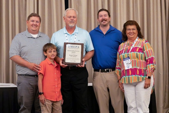CDE Lightband's Brian Taylor Honored with Outstanding Service Award at TMEPA Meeting in Tennessee