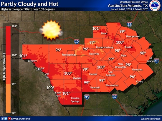 Central Texas Faces 100-Degree Heat Wave as Hurricane Beryl Poses New Threats to the Region