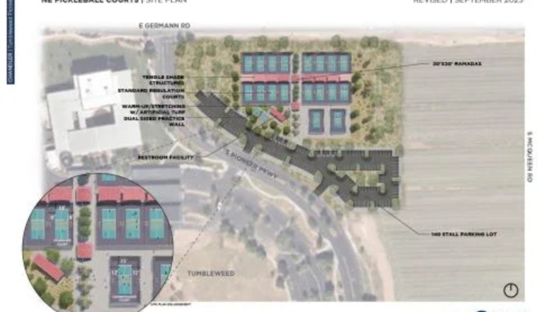 Chandler Council Advances Plans for New Pickleball Courts at Tumbleweed Park for 2024 Start