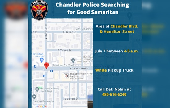 Chandler Police Seek Good Samaritans Who Assisted Assault Victim on Chandler Blvd