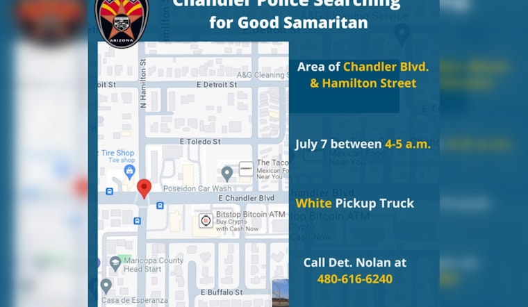 Chandler Police Seek Good Samaritans Who Assisted Assault Victim on Chandler Blvd