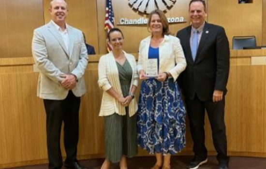 Chandler Wins Prestigious Healthy Arizona Worksite Platinum Award for Workplace Wellness Initiatives