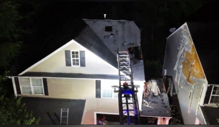 Charlotte Family of Six Displaced After Lightning Ignites House Fire
