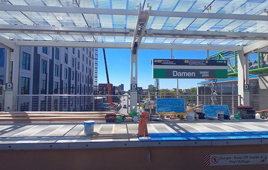 Chicago's New Damen Green Line Station to Open on August 5, Ahead of Democratic National Convention