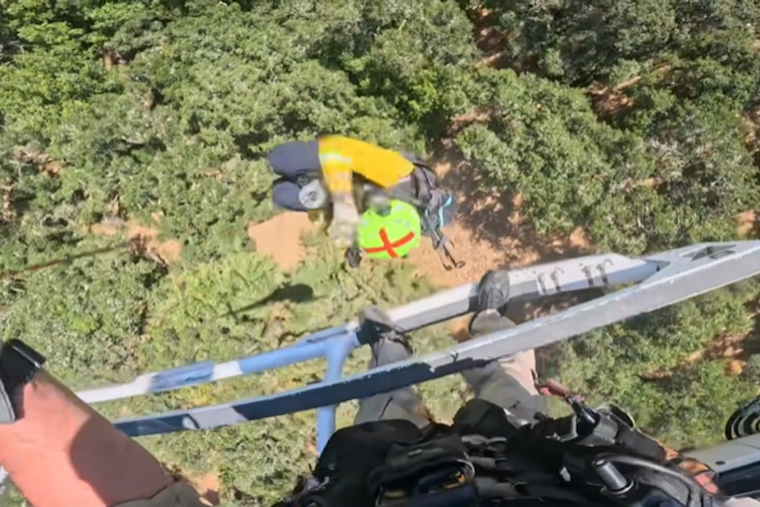 VIDEO: CHP and San Ramon Valley Fire Team Up for Swift Rescue of Stranded Hikers Near Mount Diablo
