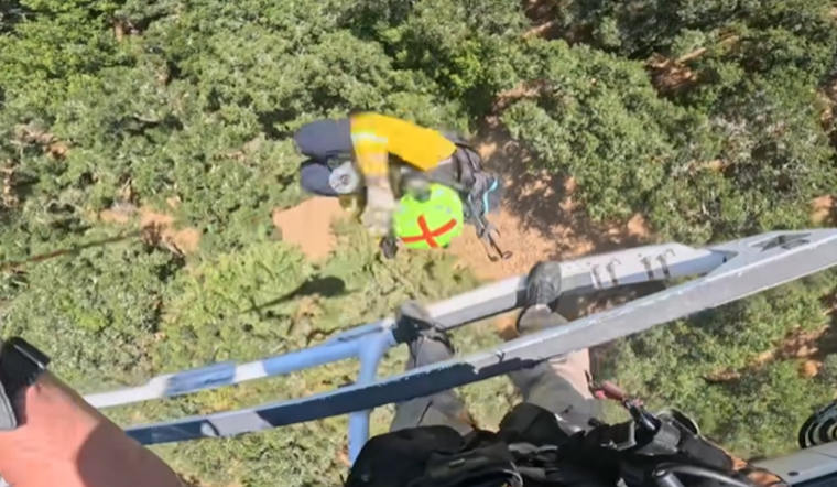 VIDEO: CHP and San Ramon Valley Fire Team Up for Swift Rescue of Stranded Hikers Near Mount Diablo