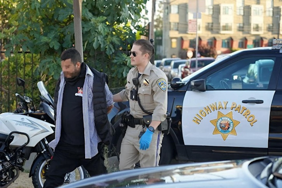 CHP Arrests Suspect in Oakland After Aerial-Assisted High-Speed Chase, Stolen Motorcycle, Drugs, and Unregistered Gun Seized