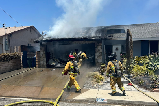 Chula Vista Home Engulfed in Flames, Residents and Firefighters Respond Bravely
