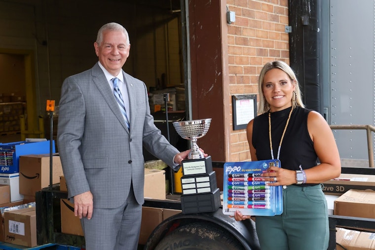 Clarksville Employees Donate Over 18,000 Dry Erase Markers to Local Education Foundation in Show of Community Support