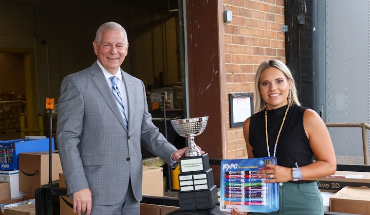 Clarksville Employees Donate Over 18,000 Dry Erase Markers to Local Education Foundation in Show of Community Support