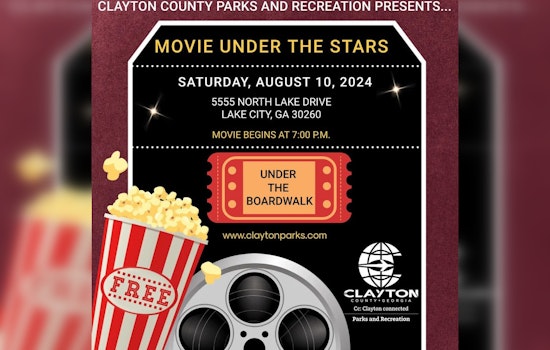 Clayton County Hosts Free 'Movie Under the Stars' at Morrow Lake City Park