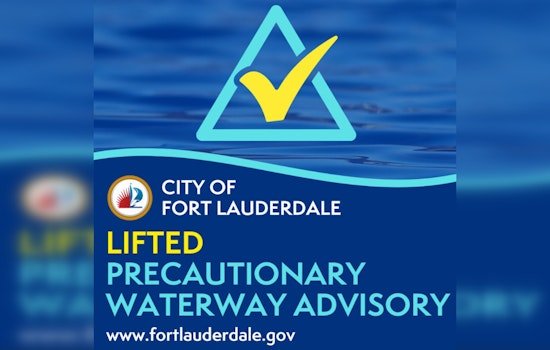 Clear Waters Ahead, Fort Lauderdale Lifts Water Advisory for Intracoastal Waterway Zone