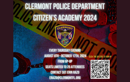 Clermont Police Department Opens Doors for Citizens Academy Experience