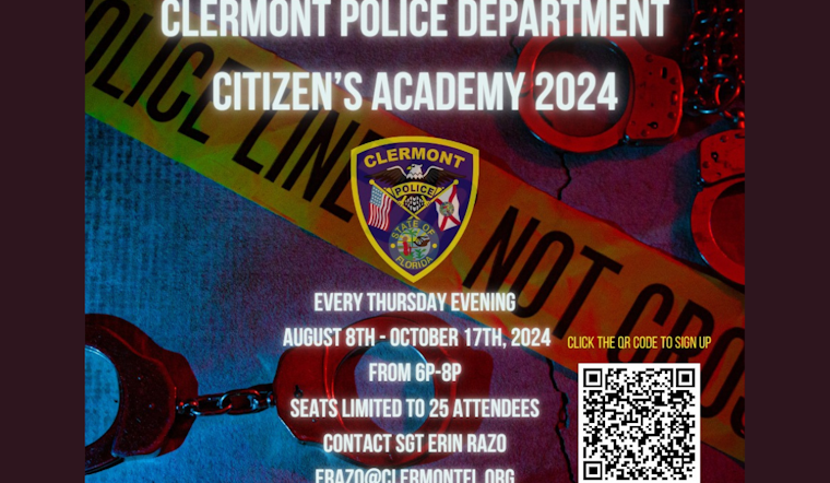 Clermont Police Department Opens Doors for Citizens Academy Experience