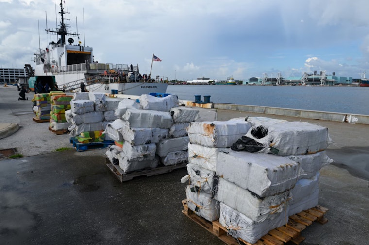 Coast Guard Confiscates Cocaine Worth $96 Million in Joint International Operation off the Caribbean Sea