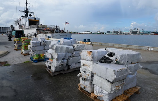 Coast Guard Confiscates Cocaine Worth $96 Million in Joint International Operation off the Caribbean Sea
