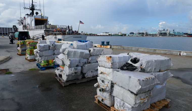 Coast Guard Confiscates Cocaine Worth $96 Million in Joint International Operation off the Caribbean Sea