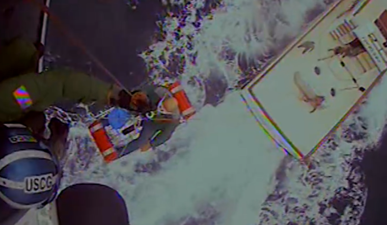 Coast Guard Medically Evacuates 60-Year-Old Man from Fishing Vessel Near San Diego