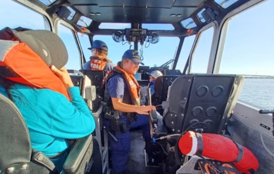 Coast Guard Rescues Family of Four After Boat Capsizes Off Galveston on Independence Day
