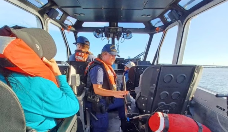 Coast Guard Rescues Family of Four After Boat Capsizes Off Galveston on Independence Day