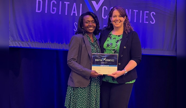 Cobb County Celebrates Top 5 Ranking in National Digital Connectivity Survey