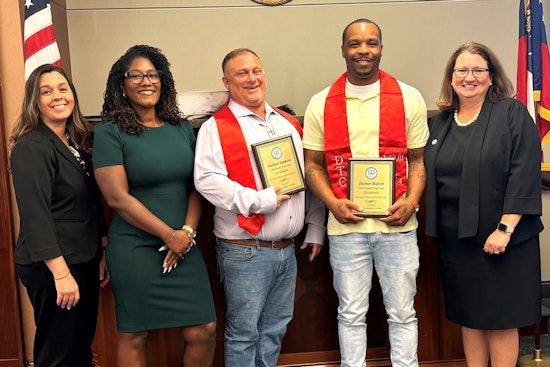 Cobb County Drug Treatment Court Celebrates Rehabilitation Milestones of Two Graduates
